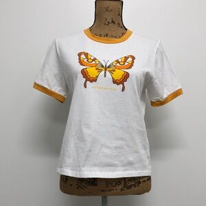 Corepower Yoga Butterfly Graphic T-shirt Boho